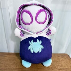 Squishmallows Marvel Spiderman Ghost Spider HugMees Soft Plush 11 In